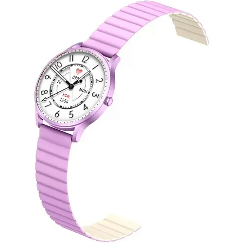 Годинник Xiaomi Kieslect Lora Lady Calling Watch (magnetic strap) фіолетовий - зображення 3