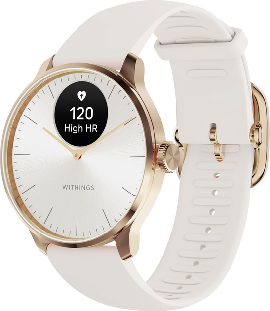 Smartwatch Withings ScanWatch Light White (HWA11-model 1-All-Int) - obraz 1