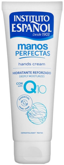 Крем для рук Instituto Espanol Hands Cream Deeply Moisturizes Q10 75 мл (8411047101544) - зображення 1