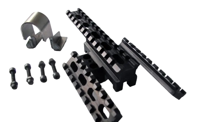 Тройная планка АК47,74 Пикатинни крепления оптики Скорпион на АК. Triple-position Picatinny rail Scorpion - изображение 1