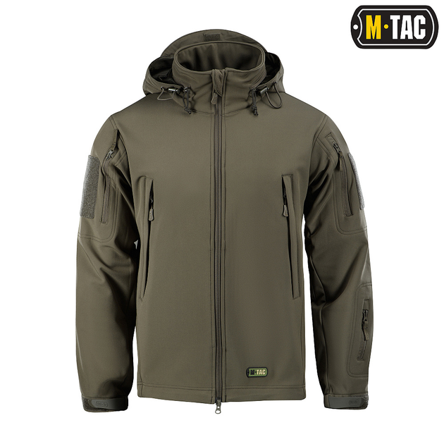 Куртка soft size shell olive m-tac m - изображение 2