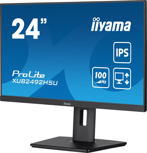 Monitor 23.8" iiyama ProLite XUB2492HSU-B6 - obraz 3