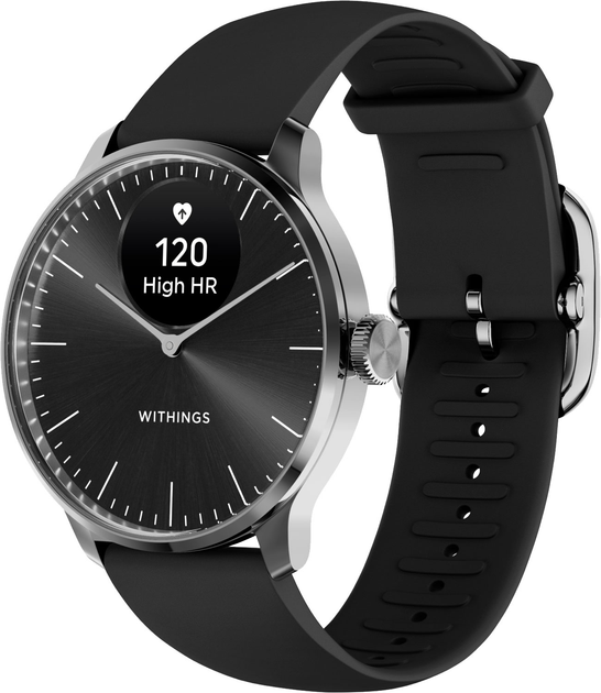 Смарт-годинник Withings ScanWatch Light Black (HWA11-model 5-All-Int) - зображення 1