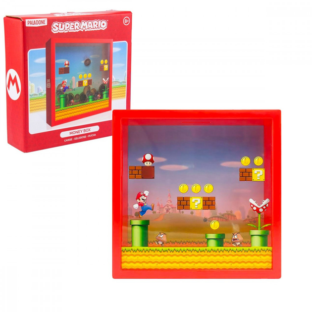Skarbonka Paladon Super Mario Arcade (5055964738440) - obraz 1