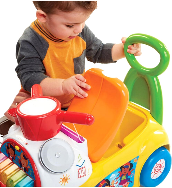 Машинка для катання Fisher-Price Little People Music Parade (0039897399881) - зображення 4