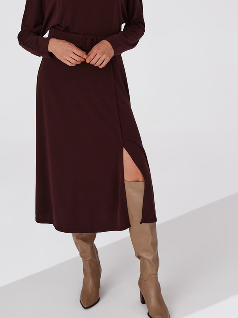 Плаття жіноче Tatuum Miksa T2121.420 XL Бордове (5900380951976) - зображення 4