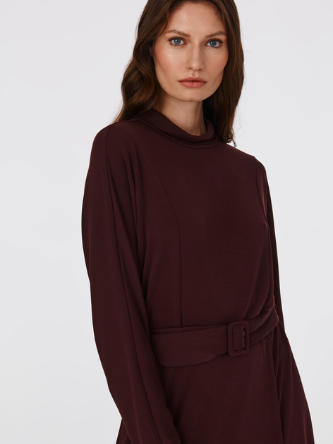 Плаття жіноче Tatuum Miksa T2121.420 XL Бордове (5900380951976) - зображення 5