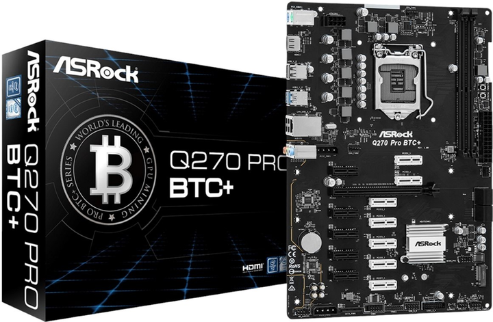 Płyta główna ASRock Q270 PRO BTC+ (s1151, Intel Q270, PCI-Ex16) - obraz 6