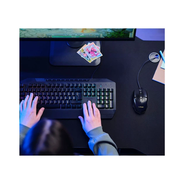 Мышка Trust GXT 109 Felox RGB Black (25036) - изображение 7