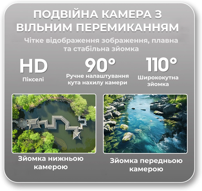 Квадрокоптер E99S 2024 - дрон с камерой 4К HD FPV, БК моторы, до 150 м. 15 мин + кейс - Фото 8 Квадрокоптер E99S 2024 - дрон с камерой 4К HD FPV, БК моторы, до 150 м. 15 мин + кейс - изображение 8