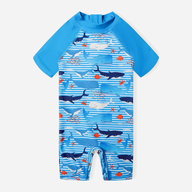 Комплект для купання дитячий (комбінезон + шапочка) Minoti 17SWIM 1 40129JNR 116-122 см Синій (5063025242928) - зображення 2