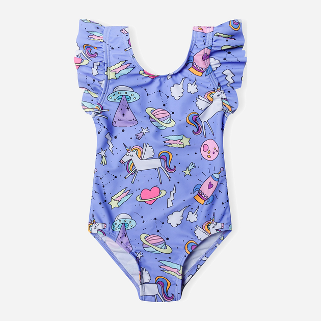 Детский слитный купальник для девочки Minoti 18SWIM 9 40151JNR 104-110 ...