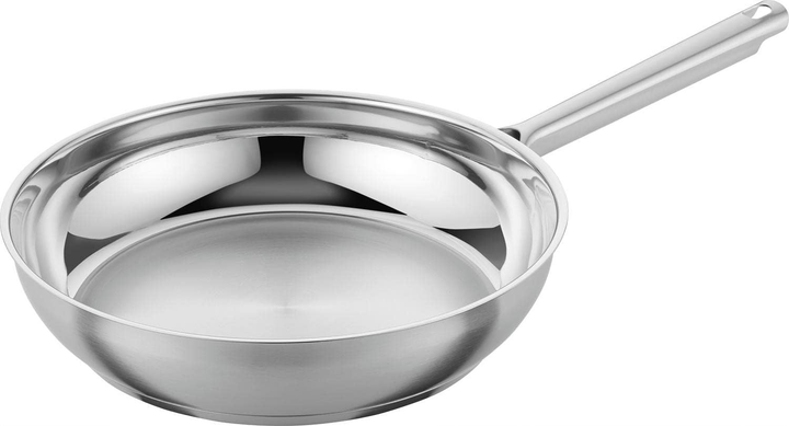Набір сковорідок Zwilling TrueFlow 20 см, 24 см, 28 см нержавіюча сталь без покриття для індукції - Фото 2 Набір сковорідок Zwilling TrueFlow 20 см, 24 см, 28 см нержавіюча сталь без покриття для індукції - зображення 2