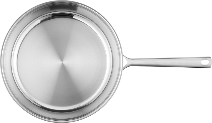 Набір сковорідок Zwilling TrueFlow 20 см, 24 см, 28 см нержавіюча сталь без покриття для індукції - Фото 3 Набір сковорідок Zwilling TrueFlow 20 см, 24 см, 28 см нержавіюча сталь без покриття для індукції - зображення 3
