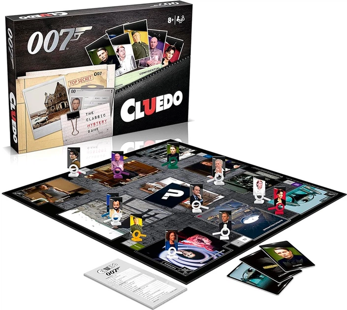 Настільна гра Winning Moves JAMES BOND 007 Cluedo WM01312-EN1-6 (5036905043083) - зображення 2