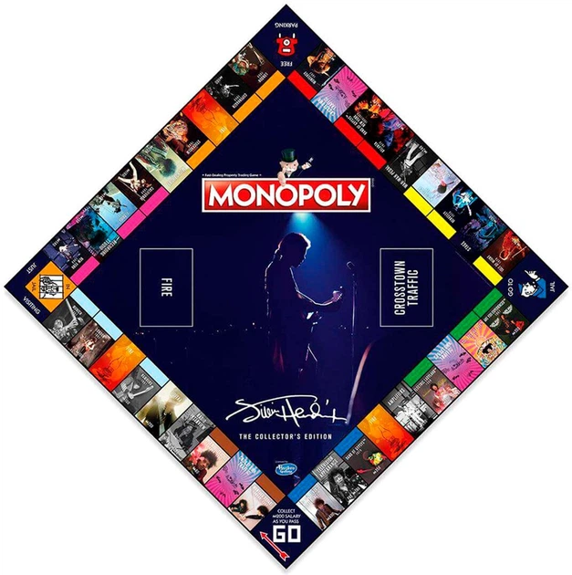 Gra planszowa Winning Moves JIMI HENDRIX Monopoly WM03131-EN1-6 (5036905050036) - obraz 2