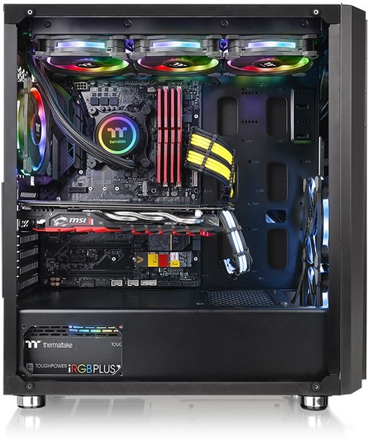 Obudowa Thermaltake Versa H26 Tempered Glass Edition (CA-1J5-00M1WN-00) - obraz 2