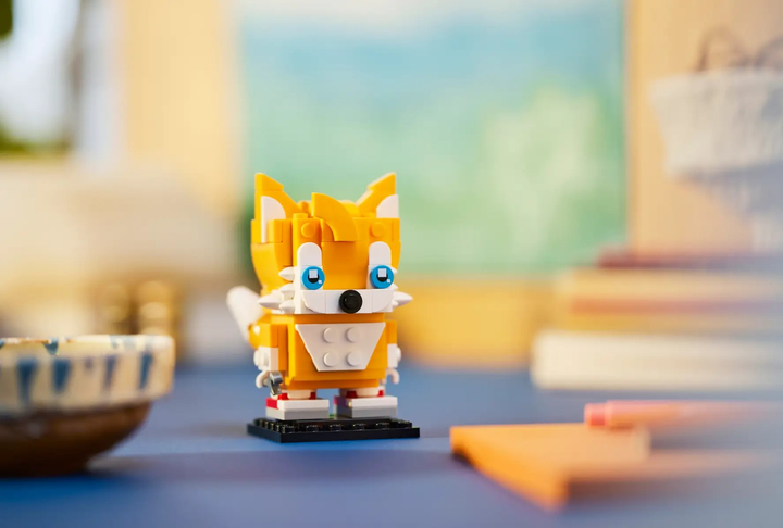 Конструктор LEGO Brickheadz Miles Tails Prower 131 деталей (40628) - зображення 5