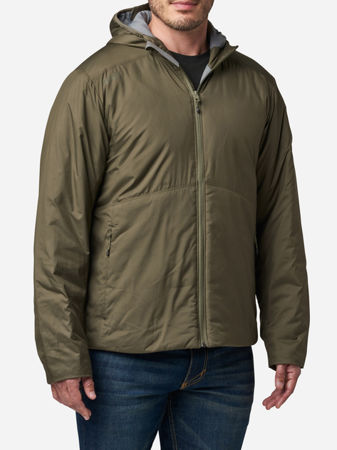 Куртка тактическая мужская 5.11 Tactical Adventure Primaloft Insulated Jacket 78057-186 L Зеленая (888579654844) - изображение 1