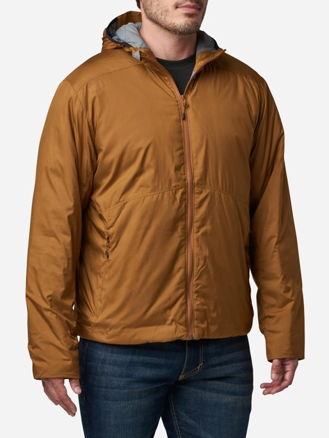 Куртка тактическая мужская 5.11 Tactical Adventure Primaloft Insulated Jacket 78057-1012 2XL Коричневая (888579578775) - изображение 1