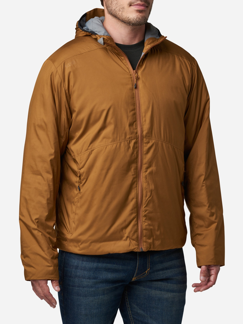 Куртка тактическая мужская 5.11 Tactical Adventure Primaloft Insulated Jacket 78057-1012 S Коричневая (888579578737) - изображение 1