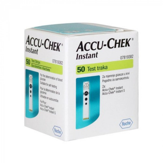 Тест-смужки Accu-Chek Instant, 50 шт. - зображення 1