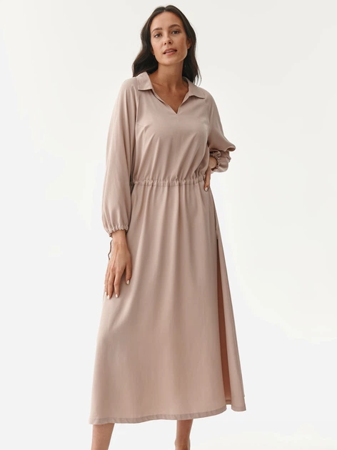 Sukienka damska Tatuum Malta T2216.196 42 Beżowa (5900142161995) - obraz 3