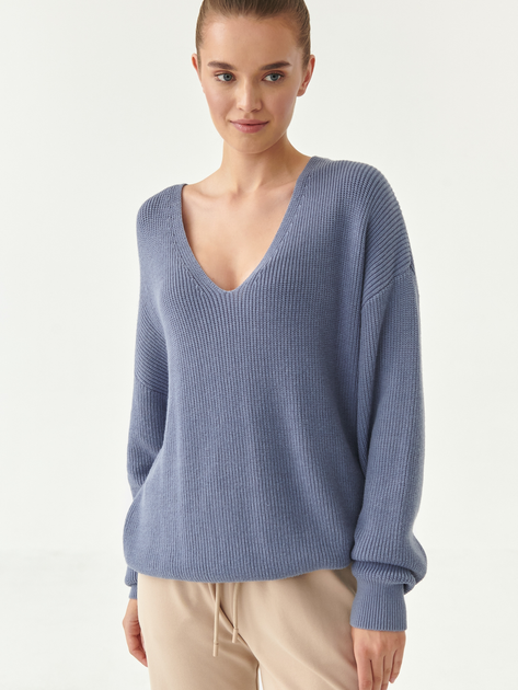 Пуловер жіночий Tatuum SELA T2219.091 M Голубий (5900142175770) - зображення 1