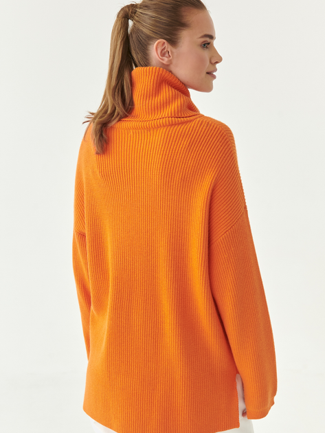 Sweter z golfem damski Tatuum MENSA T2219.092 XL Pomarańczowy (5900142181894) - obraz 2