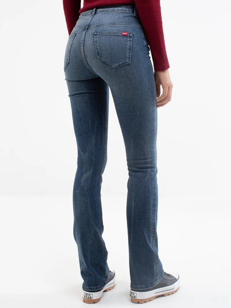 Джинси Slim fit жіночі Big Star Adela Bootcut-321 32-34 Сині (5900714669546) - зображення 2