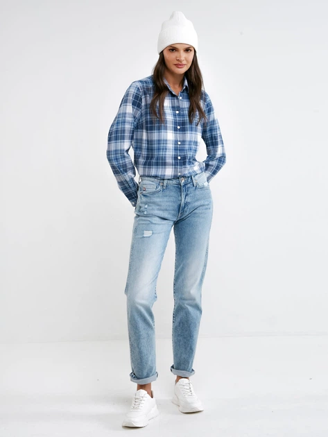 Koszula damska Big Star Patisi-401 M Niebieska (5900714666446) - obraz 5