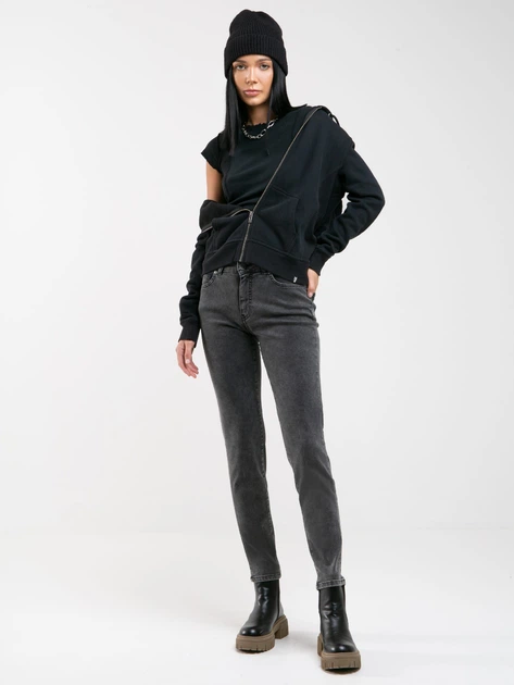 Jeansy slim fit damskie Big Star Maggie-997 27-32 Czarne (5900714696870) - obraz 4