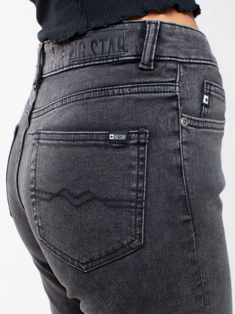Jeansy slim fit damskie Big Star Maggie-997 27-32 Czarne (5900714696870) - obraz 6