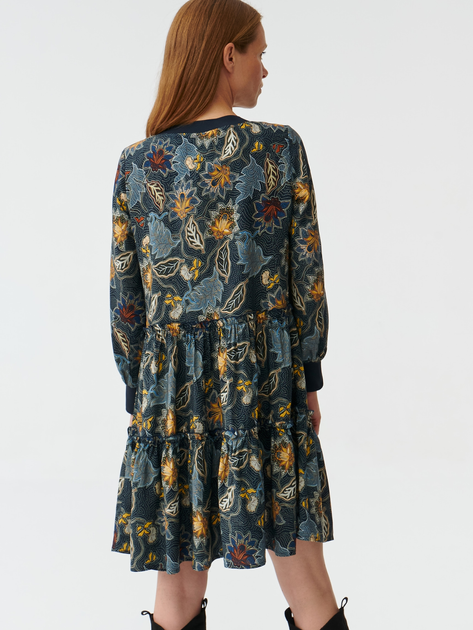 Sukienka krótka jesienna damska Tatuum Emrami T2319.196 34 Granatowa (5900142278044) - obraz 2