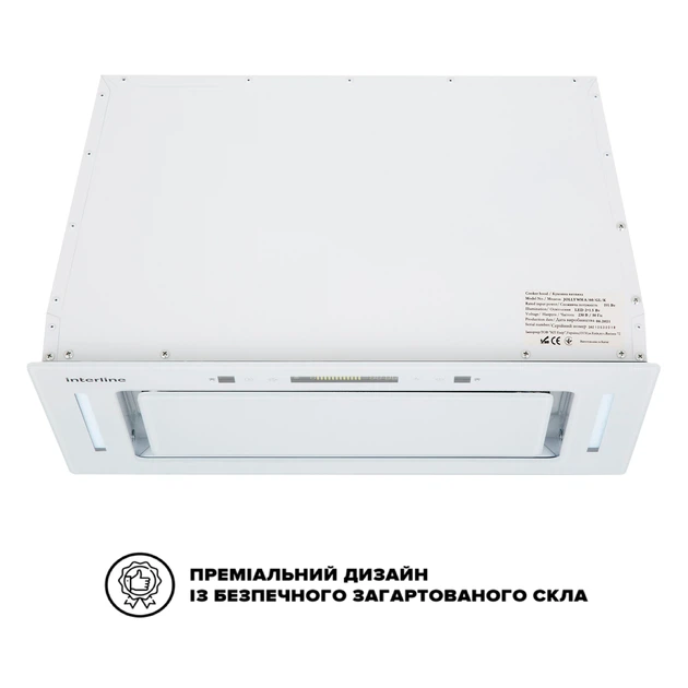 Вытяжка INTERLINE JOLLY WH A/60/GL/K - изображение 6