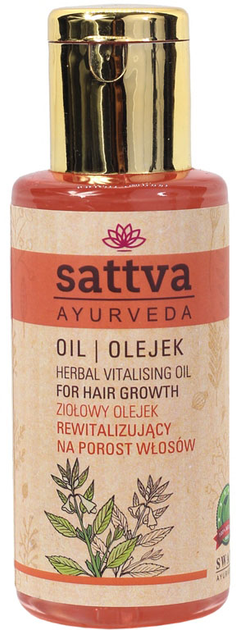 Olejek do włosów Sattva mieszanka do spłukiwania 100 ml (8905075000875 / 5903794180314) - obraz 1