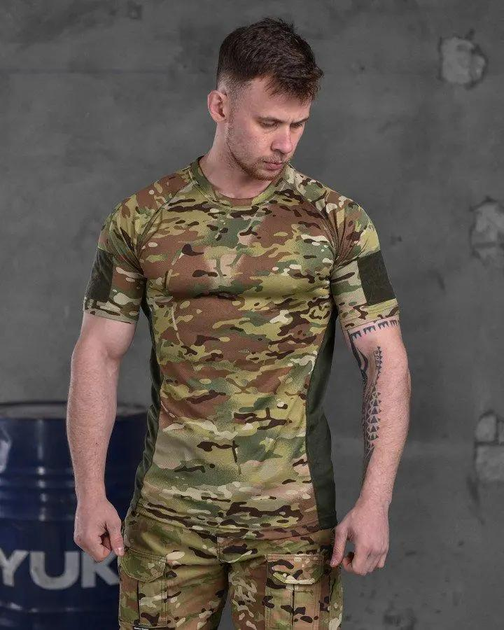 Тактична чоловіча потовідвідна футболка S мультикам (85688) - зображення 1