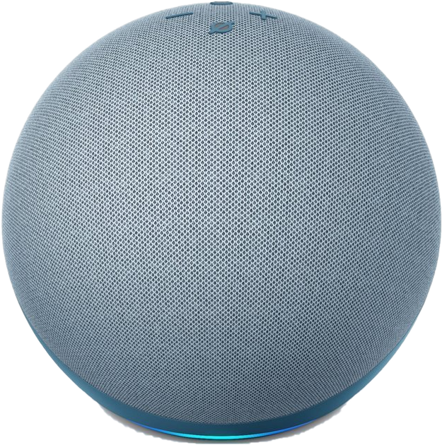 Głośnik przenośny Amazon Echo 4 Smart Speaker Blue (B085HK4KL6) - obraz 1