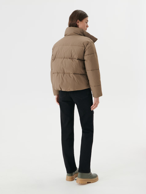 Куртка зимова жіноча Sinsay 9799A-80X S Коричнева (5904620443221) - зображення 2