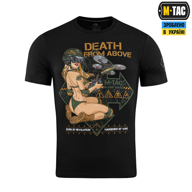 M-Tac футболка Delivery Service Black 2XL - зображення 2