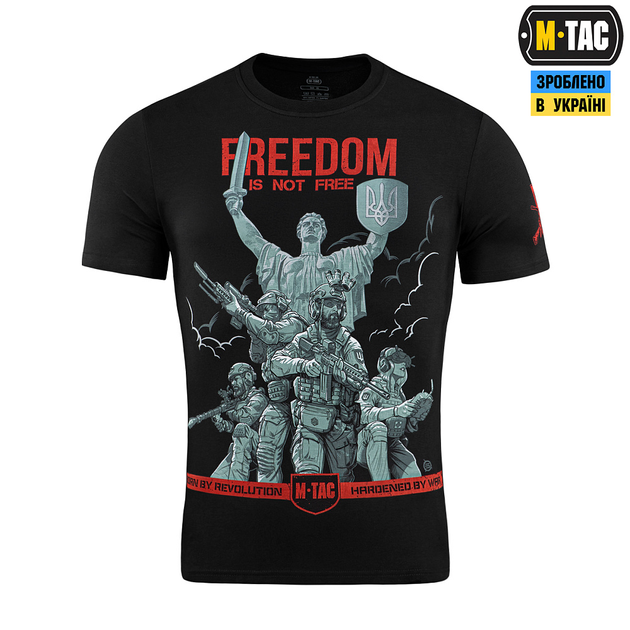 M-Tac футболка Freedom Black 2XL - зображення 2