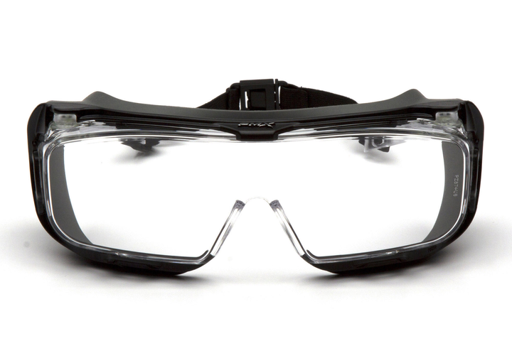 Очки защитные с уплотнителем Pyramex Cappture-Plus H2MAX Anti-Fog Прозрачные - изображение 2
