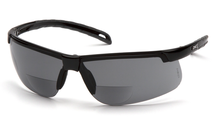 Бифокальные защитные очки Pyramex Ever-Lite Bifocal (+2.0) (gray), серые - изображение 1