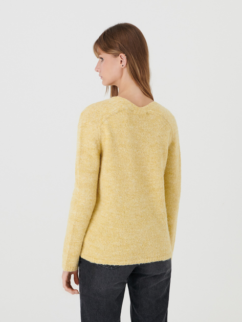 Пуловер жіночий Sinsay 2482F-11M XS Жовтий (5904015653334) - зображення 2