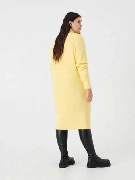 Sukienka sweterkowa damska Sinsay 8939E-10X S Żółta (5904020250924) - obraz 2