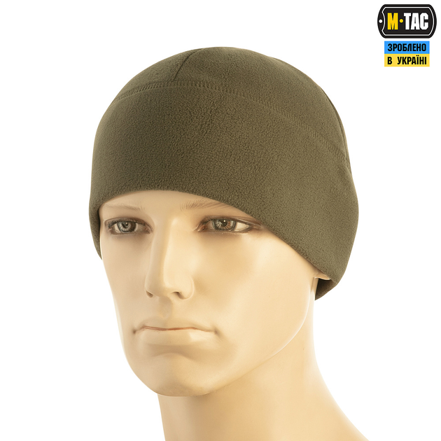 M-Tac шапка Watch Cap Elite фліс (320г/м2) Army Olive M - зображення 1