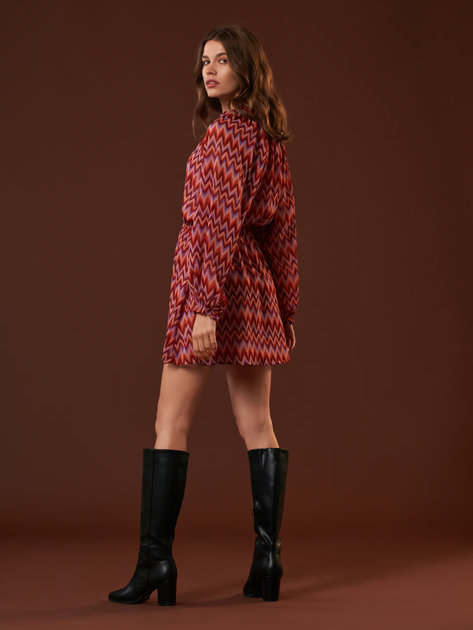 Сукня міні літня жіноча Sinsay 3859B-MLC 2XL Червона (5904749909455) - зображення 2