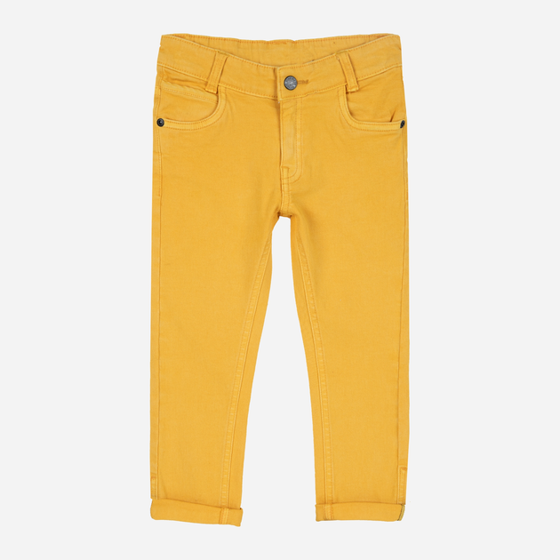 Дитячі джинси для хлопчика Chicco 09008519000000 110 см Темно-жовті (8059609162031) - зображення 1