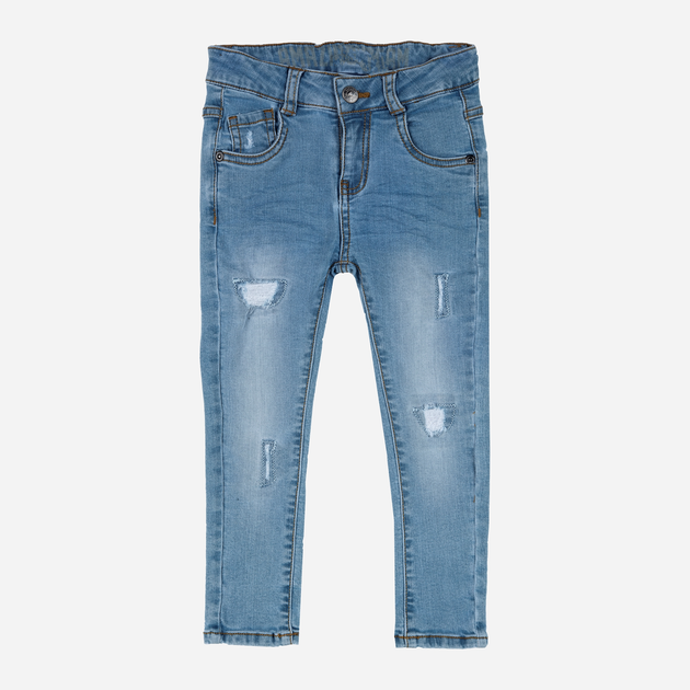 Дитячі джинси для хлопчика Chicco 09008469000000 110 см Світло-сині (8059609066100) - зображення 1