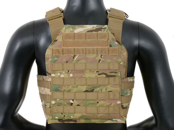 Плитоноска Buckle Up Assault Plate Carrier Cummerbund - Multicam [8FIELDS] (для страйкбола) - изображение 2